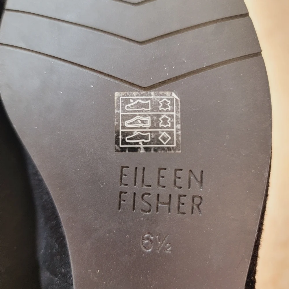 NWOB Eileen Fisher Suede Oxford 6.5